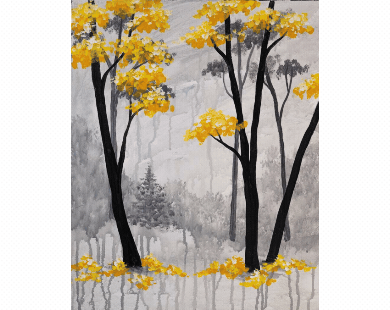 Foret Noir et Jaune